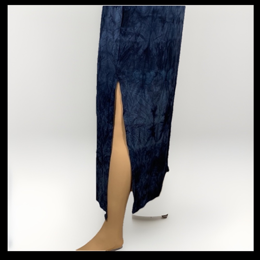 Tahari Women’s XS Tie Dye Slip Maxi Dress Beach Resortwear - Picture 7 of 9